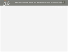 Tablet Screenshot of glomedspa.com
